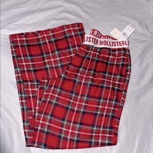 hollister plaid pajama pants